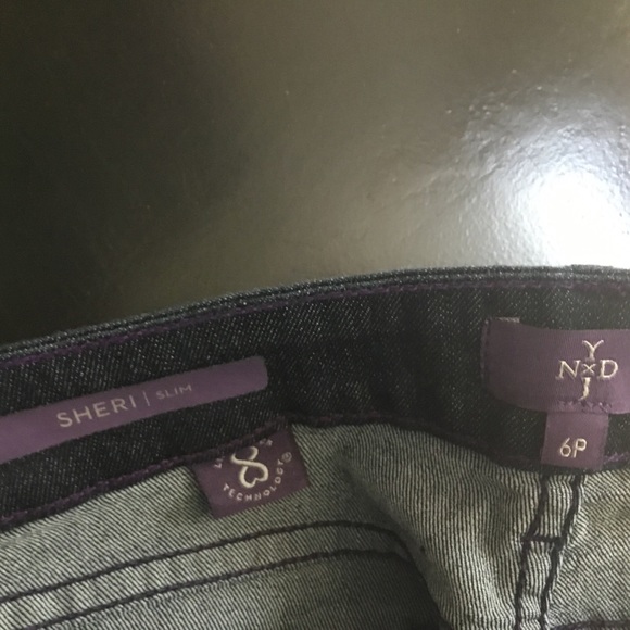 NWT $114 NYDJ Sheri dark enzyme slim jean 6P - Picture 4 of 6